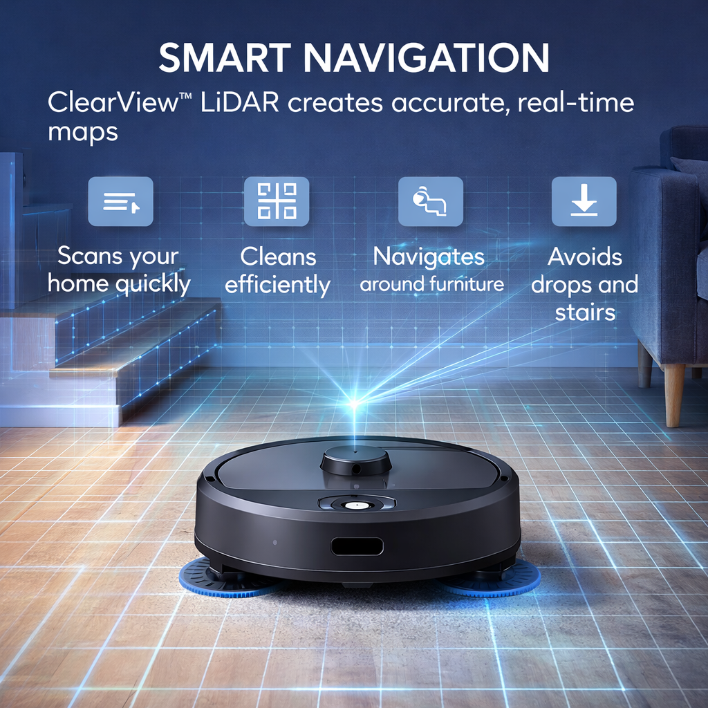 Roomba Plus Combo Robot Vacuum & Mop + AutoWash Dock