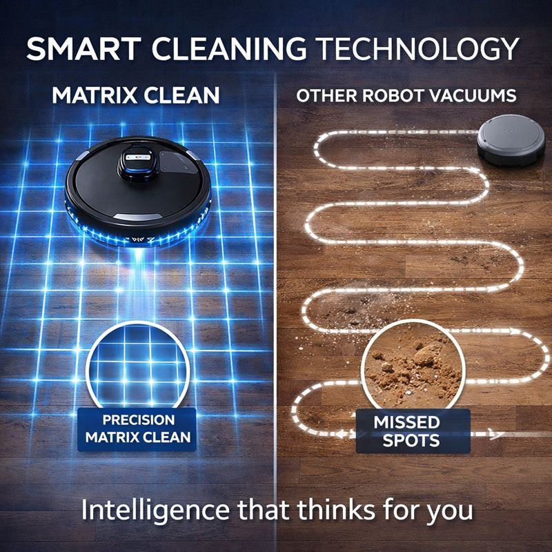 Matrix Plus 2-In-1 Robot – Total Smart Cleaning, Zero Effort